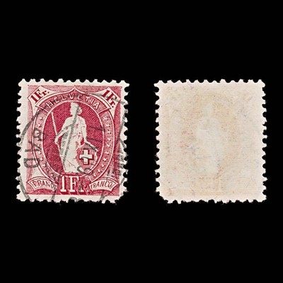 9460-switzerland-sg219-1f-bright-lilac-red-1908-sc-124-mi93da-used-c15