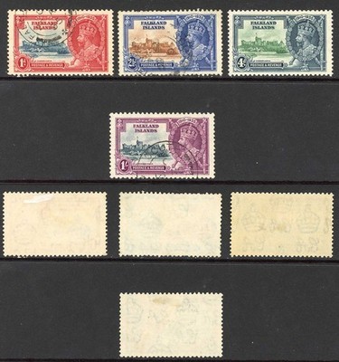 falkland-is-sg139-42-1935-silver-jubilee-set-mint-and-used-cat-16-pounds