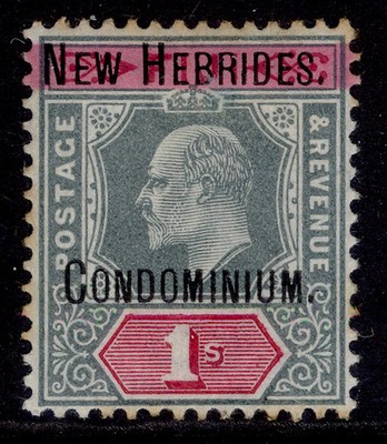 new-hebrides-edvii-sg9-1s-green-carmine-m-mint-cat-150