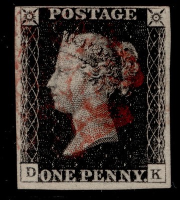 gb-qv-sg2-1d-black-plate-6-fine-used-cat-425-red-mx-dk