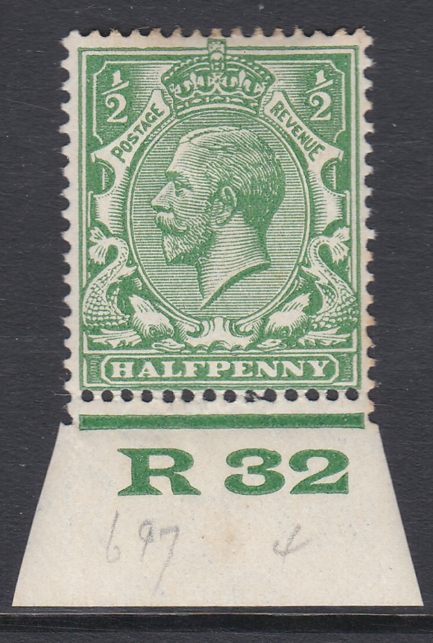 1924-d-green-block-cypher-control-r32-imperf-mounted-mint