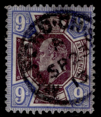 gb-edvii-sg307a-spec-m41-5-9d-deep-plum-blue-fine-used-cat-60-cds