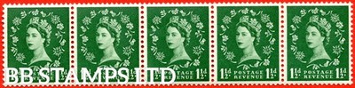 sg-542a-s26s-1d-green-an-unmounted-mint-sideways-watermark-coil-str-b66361