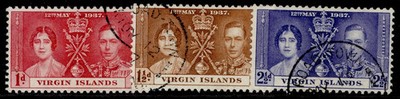 british-virgin-islands-gvi-sg107-109-1937-coronation-set-fine-used
