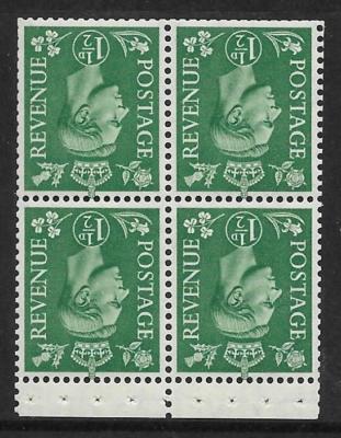 qb27b-perf-type-p-1d-pale-green-booklet-pane-unmounted-mint-mnh