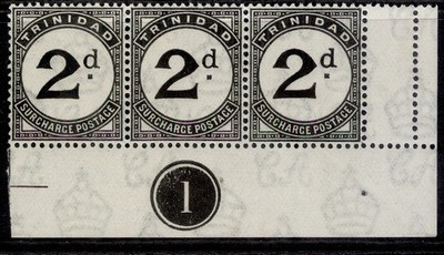 trinidad-tobago-gv-sg-d19-2d-wmk-script-control-strip-x3-nh-mint-cat-25