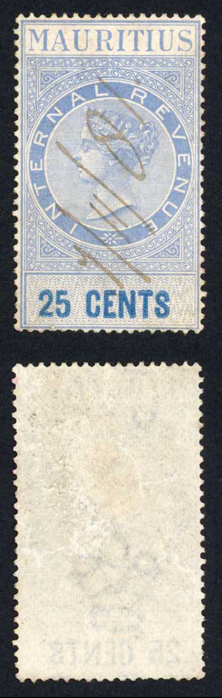 mauritius-internal-revenue-bf19-25c-blue-and-blue