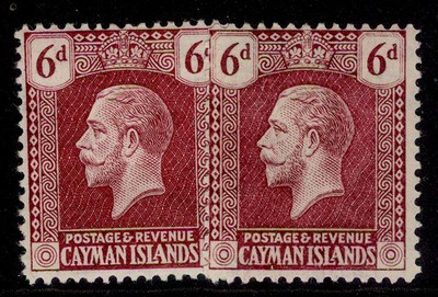 cayman-islands-gv-sg77-77a-6d-shade-varieties-m-mint-cat-30