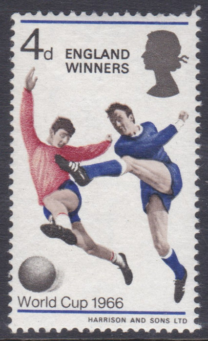 qeii-gb-sg700-1966-world-cup-winners-dry-print-single-stamp-unmounted-mint