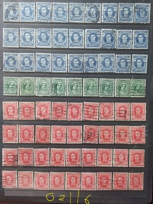 australia-1942-selection-1-5d-2-5d-3-5d-col-wmk-vars-used-oz116