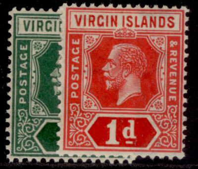 british-virgin-islands-gv-sg80-81-1921-die-ii-wmk-script-set-nh-mint-cat-27