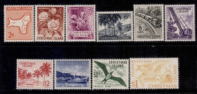 australia-christmas-island-qeii-sg11-20-1963-complete-set-nh-mint-cat-11