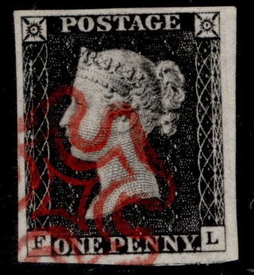 gb-qv-sg3-1d-grey-black-plate-2-very-fine-used-cat-425-red-mx-fl