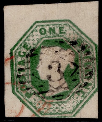 gb-qv-sg56-scarce-1s-deep-green-cut-square-fine-used-cat-900