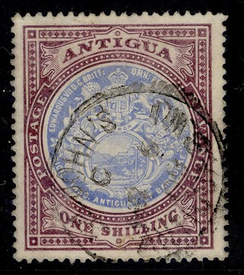 antigua-edvii-sg49-1s-blue-dull-purple-fine-used-cat-75