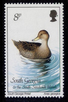 falkland-islands-south-georgia-qeii-sg168-1987-8p-georgian-teal-nh-mint