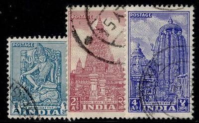 india-gvi-sg333-333c-1950-complete-set-fine-used
