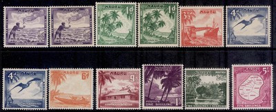 nauru-qeii-sg48-56-1954-65-complete-set-nh-mint-cat-17