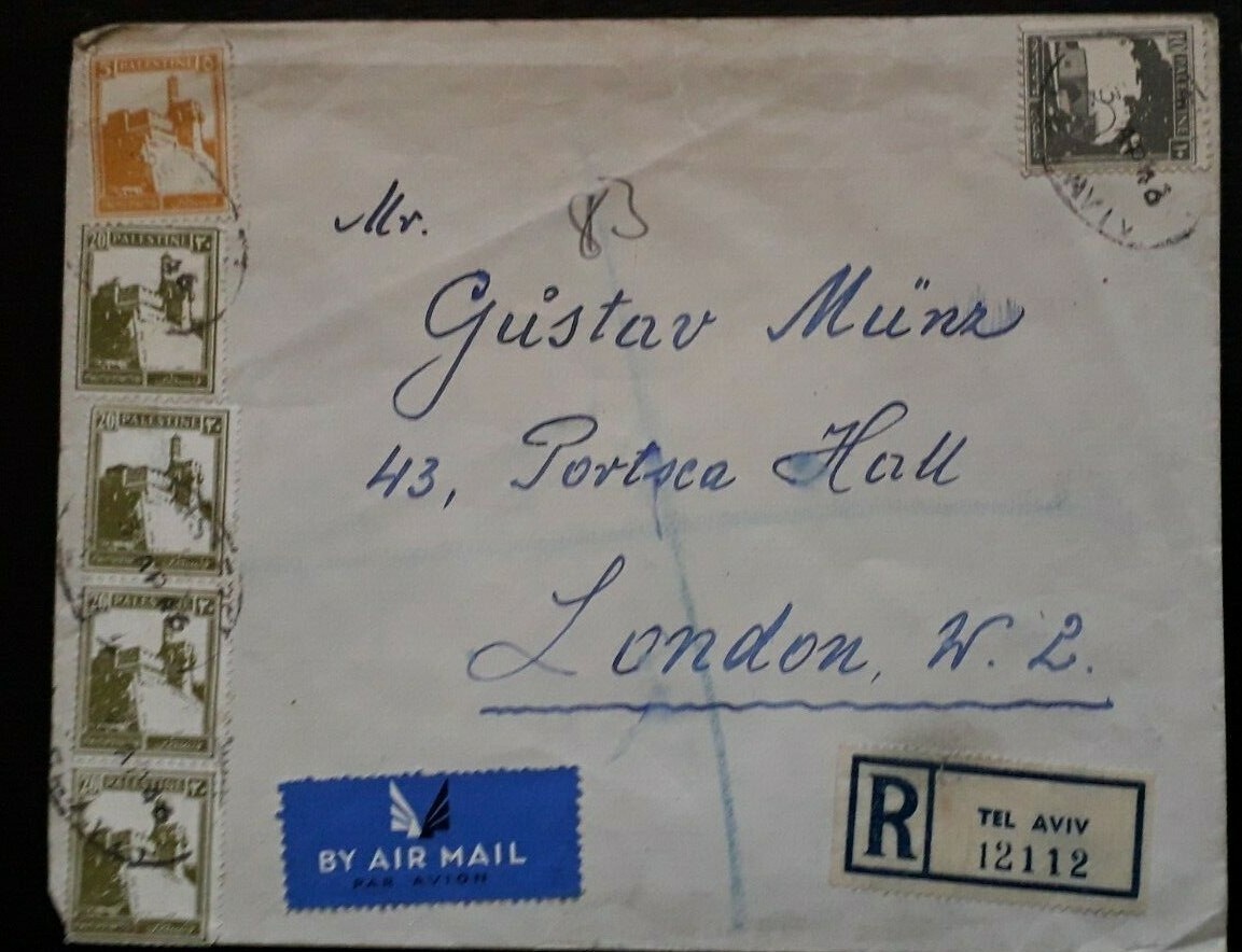 palestine-cover-1946-registed-airmail-tel-aviv-to-london-95-mil-rate