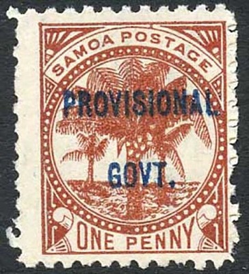 samoa-sg91-1d-chestnut-opt-provisional-govt-m-m