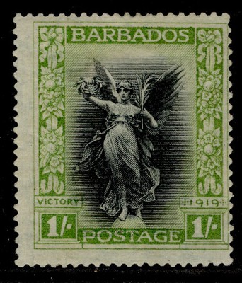 barbados-gv-sg209-1s-black-bright-green-m-mint-cat-24
