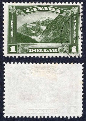 canada-sg303-one-dollar-green-used-cat-40-pounds