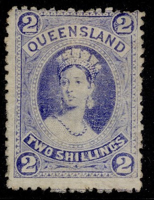 australia-queensland-qv-sg152-2s-bright-blue-m-mint-cat-300