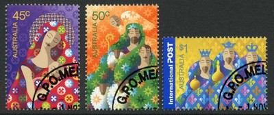 australia-sg2460-2-2004-christmas-set-fine-used