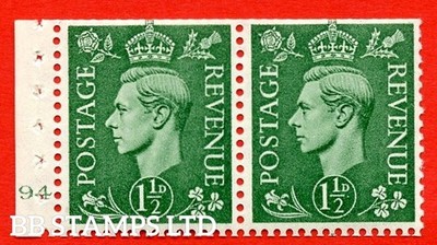 sg-505d-qb28-1d-pale-green-unmounted-mint-complete-cylinder-pane-of-b49676