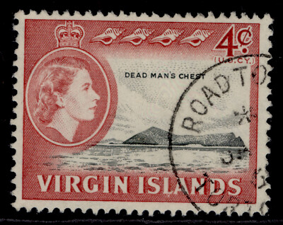 british-virgin-islands-qeii-sg181-4c-black-carmine-red-fine-used
