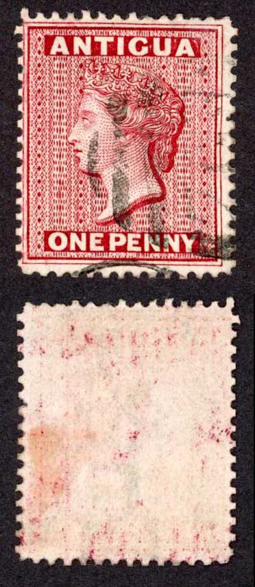 antigua-sg16-1d-lake-wmk-crown-cc-perf-14-cat-11-pounds