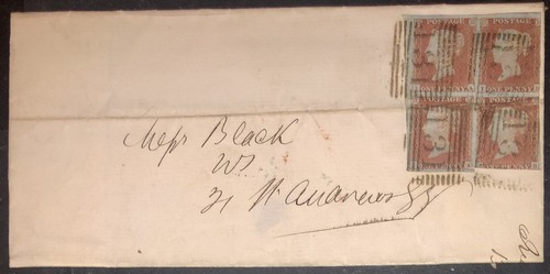 1851-wrapper-sent-within-edinburgh-franked-4d-with-block-of-4-sg8-on-blued-paper