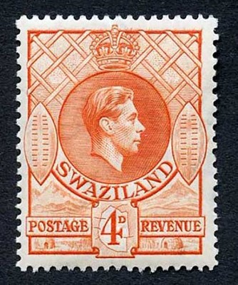 swaziland-sg33-kgvi-4d-orange-wmk-mult-script-ca-m-m
