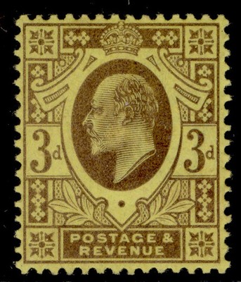 gb-edvii-sg232b-spec-m19-2-3d-deep-purple-orange-yellow-nh-mint-cat-85