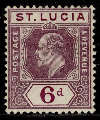 st-lucia-edvii-sg72ba-6d-dull-bright-purple-m-mint-chalky
