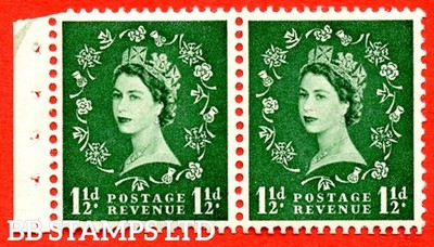 sg-517n-sb61-1d-green-an-unmounted-mint-complete-booklet-pane-of-2-b94317