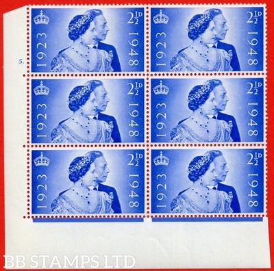 sg-493-qcom10-2-ultramarine-an-unmounted-mint-cylinder-block-of-6-b73347