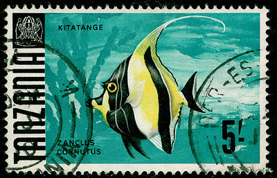 tanzania-sg155-5s-greenish-yellow-black-turquoise-green-fine-used-cds