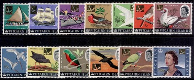 pitcairn-islands-qeii-sg69-81-1967-decimal-currency-set-nh-mint-cat-11