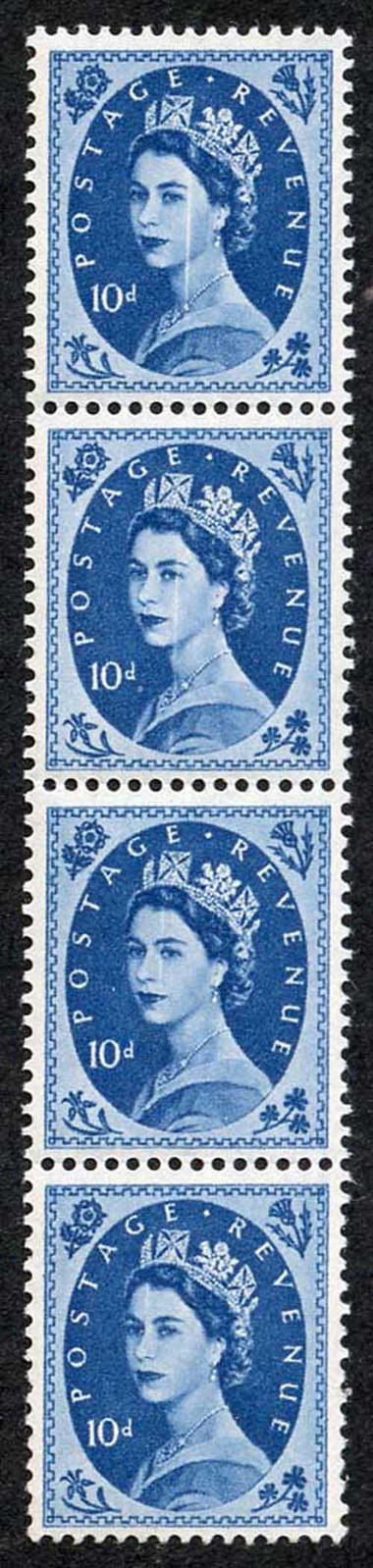 10d-wilding-wmk-crowns-ord-doctor-blade-flaw-bottom-stamp-m-m-rest-u-m