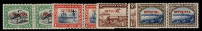 south-west-africa-gvi-sg-o18-o20-o22-1945-50-complete-set-m-mint-cat-80