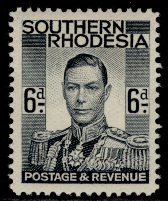 southern-rhodesia-gvi-sg44-6d-grey-black-m-mint