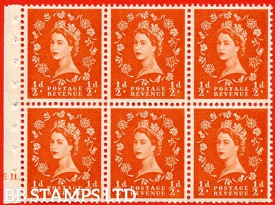 sg-610-sb15-d-orange-red-an-unmounted-mint-cylinder-block-of-6-cyl-b74712