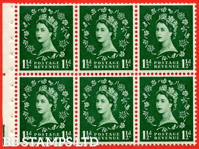 sg-542l-sb62-1d-green-an-unmounted-mint-booklet-pane-of-6-perf-typ-b89476