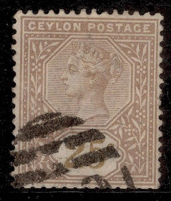ceylon-qv-sg198a-25c-yellow-brown-used-cat-100-value-in-yellow