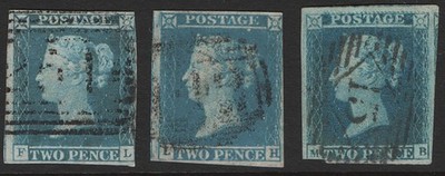 gb-1841-2d-plate-3-fl-lh-mb-3x-3-margins-copies-fu-range-of-shades-sg14