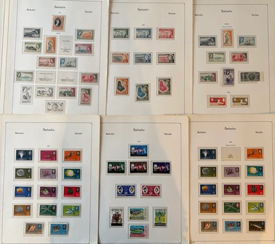 barbados-qeii-sg289-ms664-1953-80-mint-nhm-collection-largely-complete