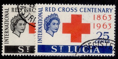 st-lucia-qeii-sg195-196-1963-red-cross-set-fine-used