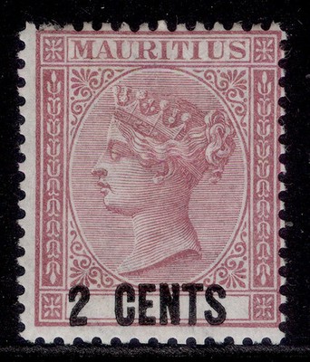mauritius-qv-sg83-2c-dull-rose-m-mint-cat-24