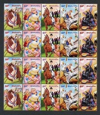 australia-sg3361a-2010-come-to-the-show-block-of-20-u-m